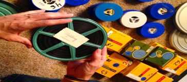 Vintage Movie Film Reels